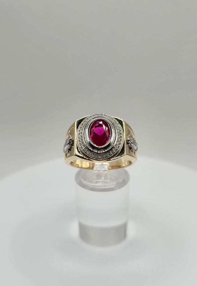 14k GOLD MEN'S RING