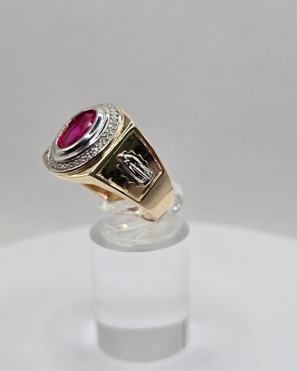 14k GOLD MEN'S RING