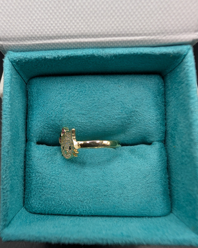 14K Gold Small Hello Kitty Ring