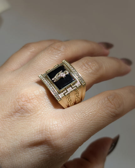 14k GOLD MEN'S RING