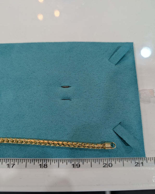 14K Gold Solid Franco Chain 4mm