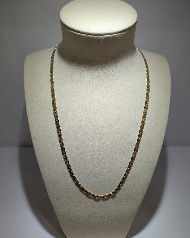 14K Gold Anchor Link Chain 5.5mm