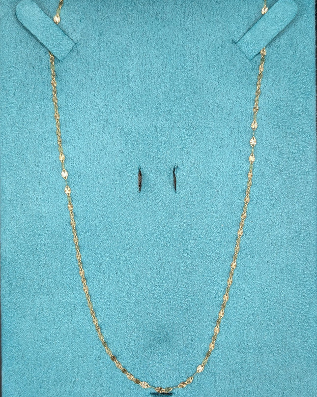 14K Gold Stylish Starburst Necklace