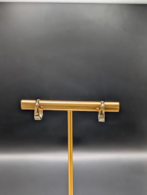 14K Gold Huggies Hoop Earrings