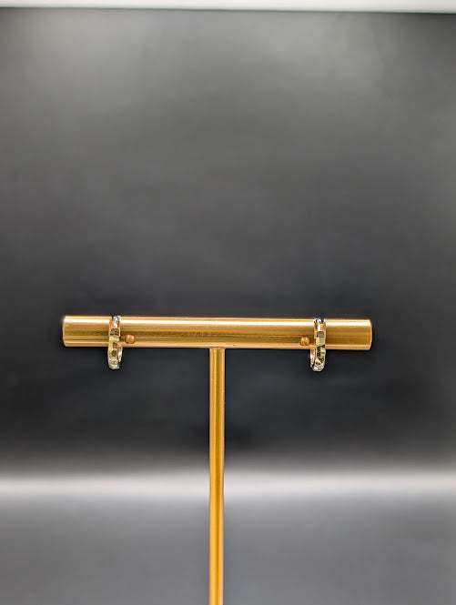 14K Gold Huggies Hoop Earrings