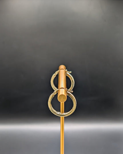 14K Gold Hoop Earrings