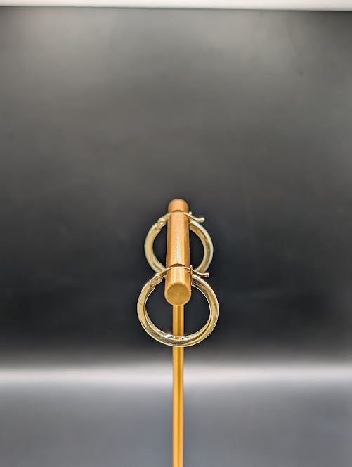 14K Gold Hoop Earrings