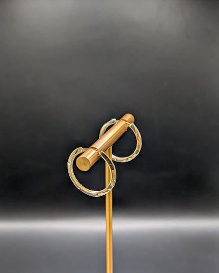 14K Gold Hoop Earrings