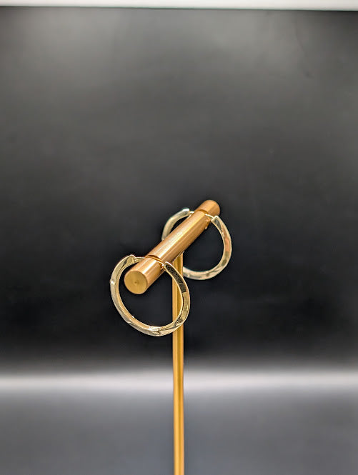 14K Gold Hoop Earrings