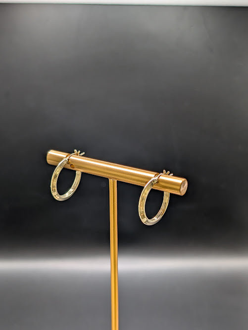 14K Gold Hoop Earrings