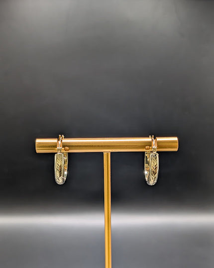 14K Gold Hoop Earrings
