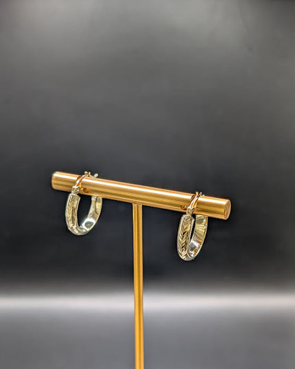 14K Gold Hoop Earrings