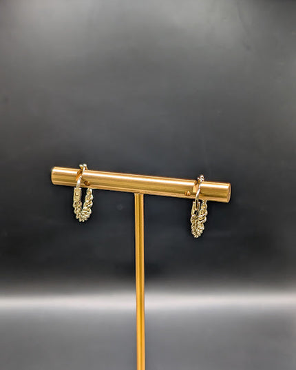 14K Gold Hoop Earrings