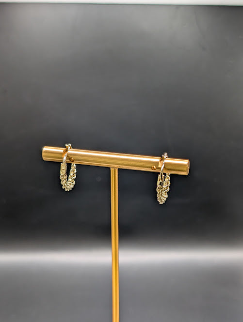 14K Gold Hoop Earrings