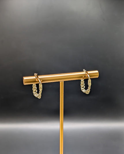 14K Gold Hoop Earrings