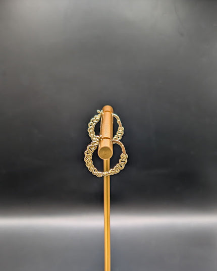 14K Gold Hoop Earrings