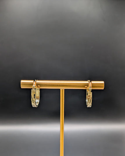 14K Gold Hoop Earring