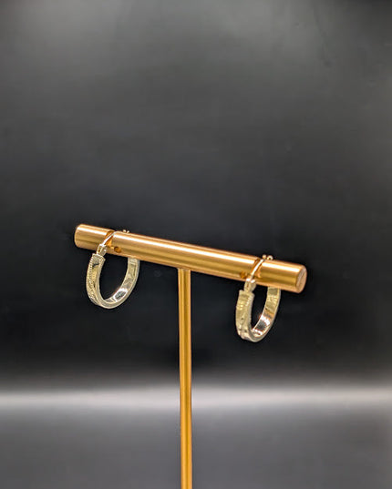 14K Gold Hoop Earring