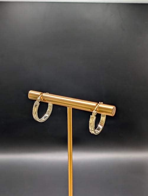 14K Gold Hoop Earring