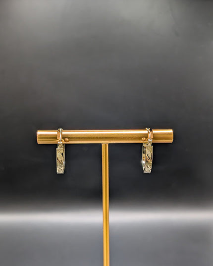 14K Gold Hoop Earring