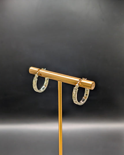 14K Gold Hoop Earring