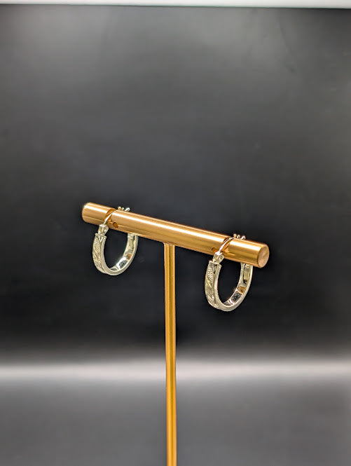 14K Gold Hoop Earring