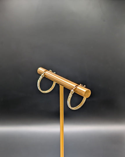 14K Gold Hoop Earring