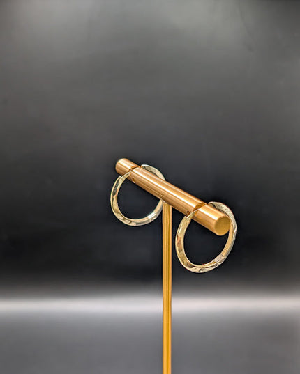 14K Gold Hoop Earring