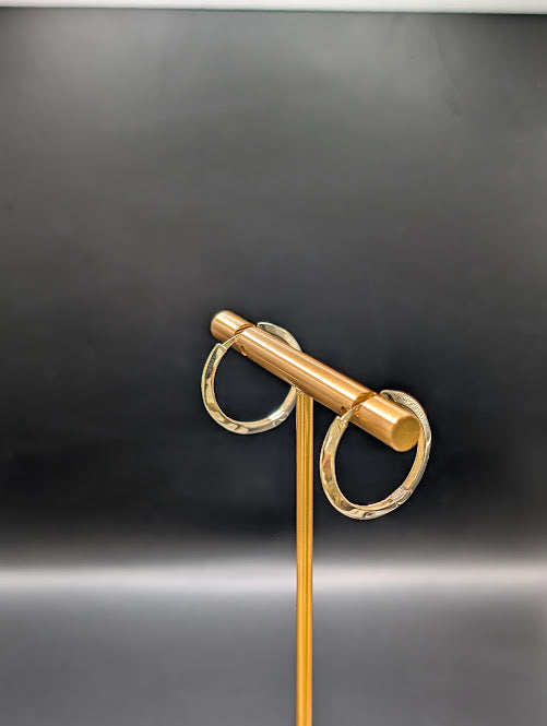 14K Gold Hoop Earring