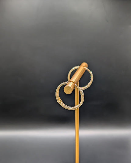 14K Gold Hoop Earrings