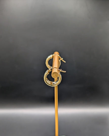 14K Gold Hoop Earrings