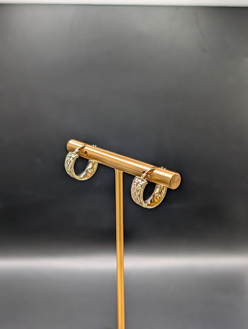 14K Gold Hoop Earrings