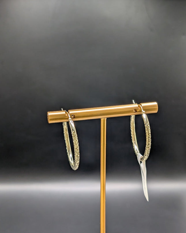 14K Gold Hoop Earrings