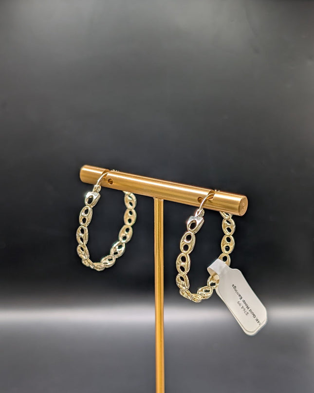 14K Gold Hoop Earrings