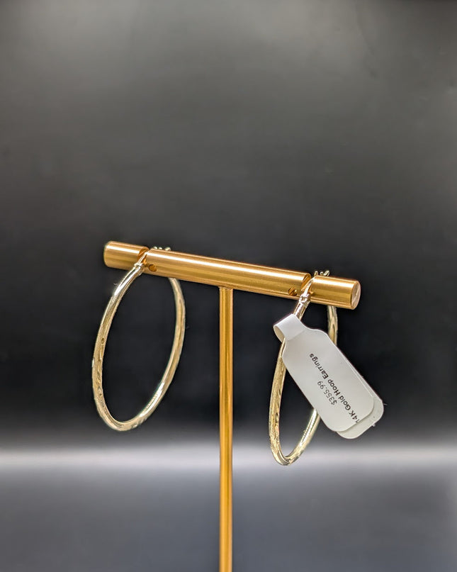 14K Gold Hoop Earrings