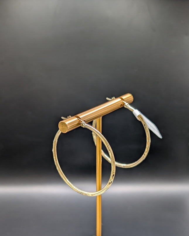 14K Gold Hoop Earrings