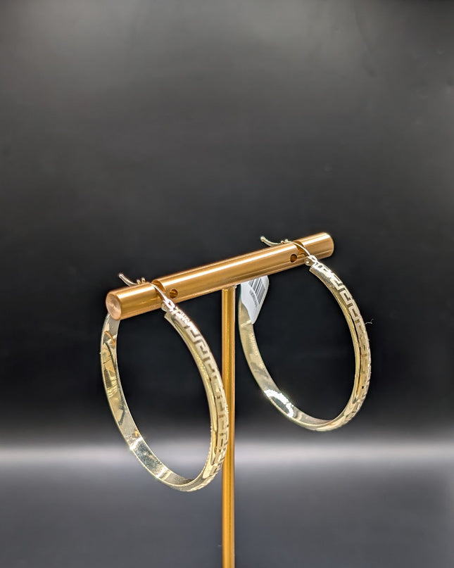14K Gold Hoop Earrings