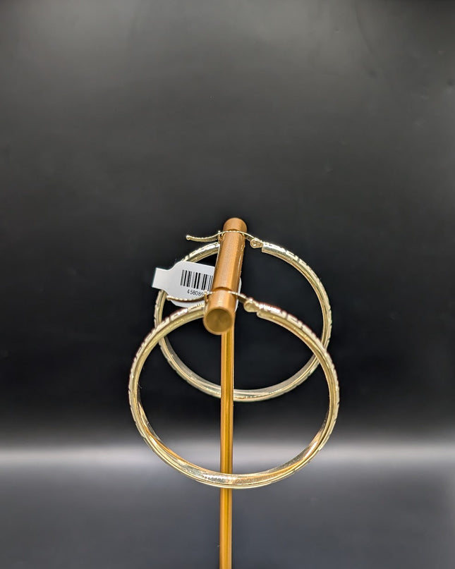 14K Gold Hoop Earrings