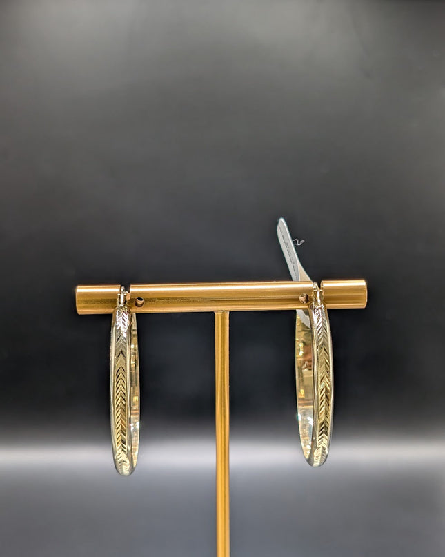 14K Gold Hoop Earrings
