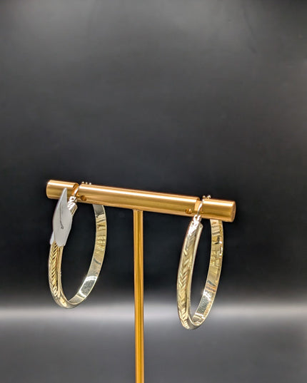14K Gold Hoop Earrings