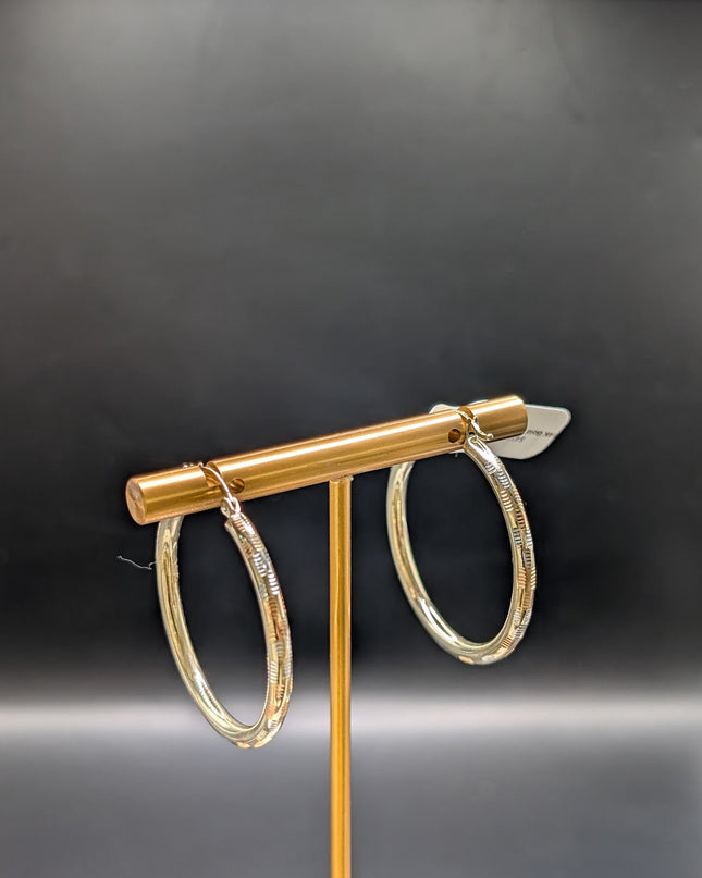 14K Gold Hoop Earrings
