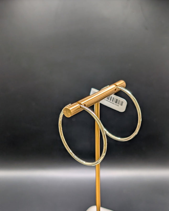 14K Gold Medium Hoop Earrings