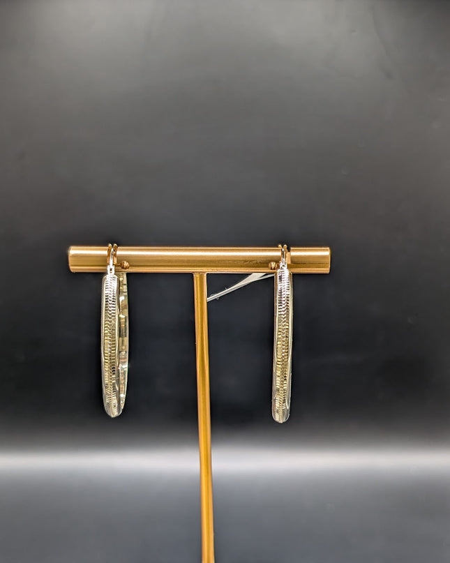 14K Gold Hoop Earrings
