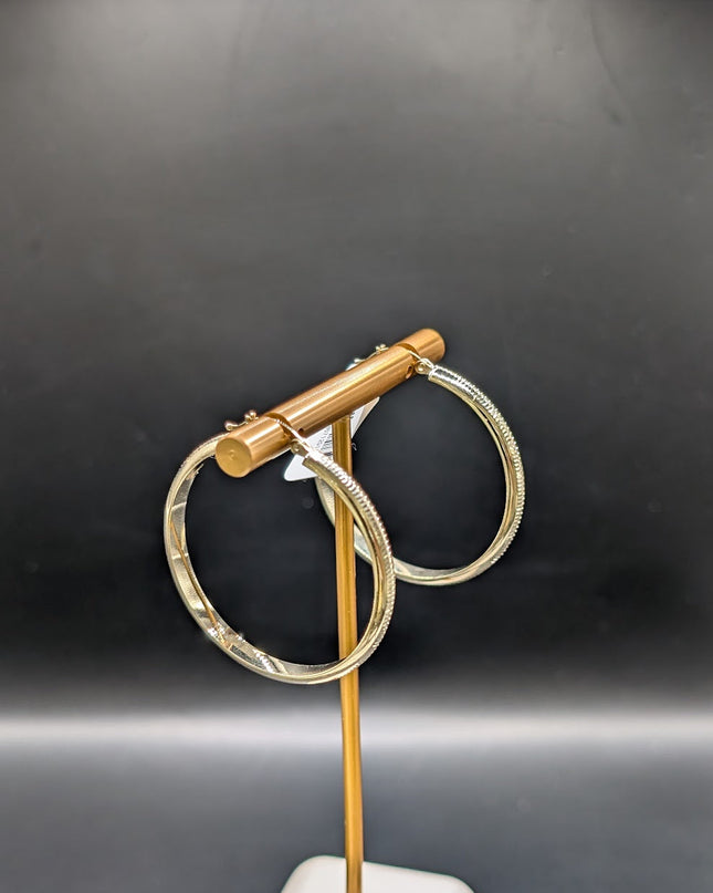 14K Gold Hoop Earrings