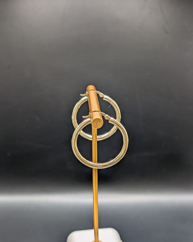 14K Gold Hoop Earrings