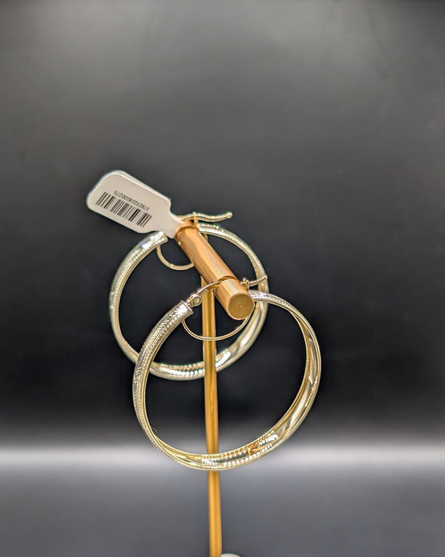 14K Gold Hoop Earrings