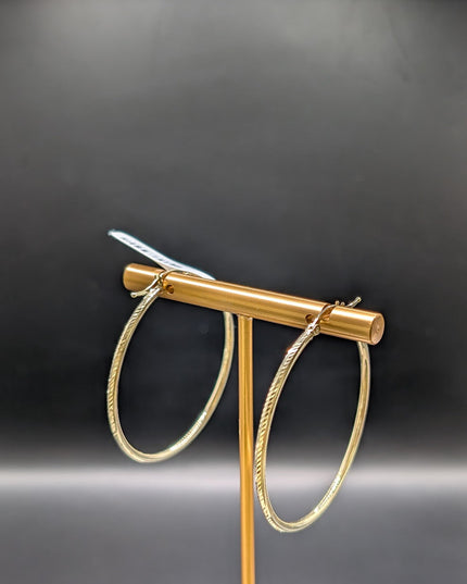 14K Gold Hoop Earrings