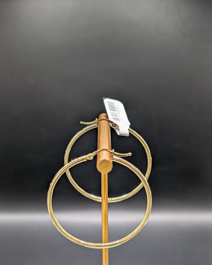 14K Gold Hoop Earrings