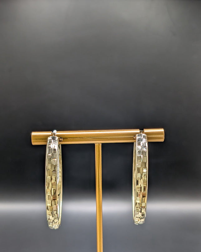 14K Gold Hoop Earrings