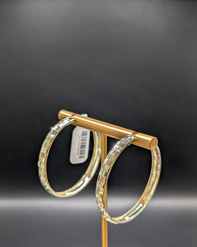 14K Gold Hoop Earrings